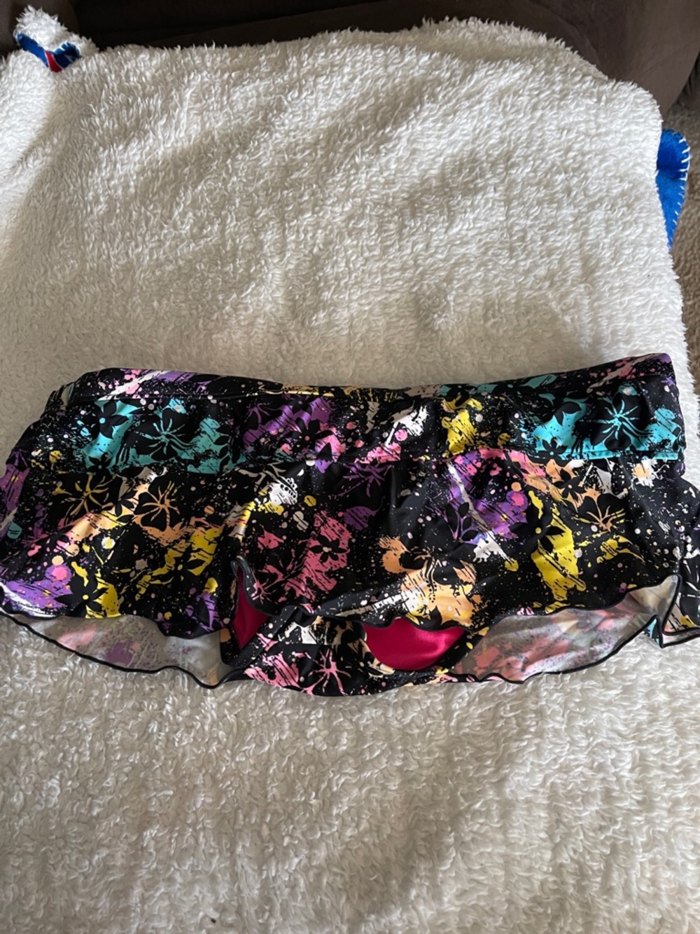 Arizona Jean Company Pink and Multicolor Floral Swim Set - Picture 5 of 7